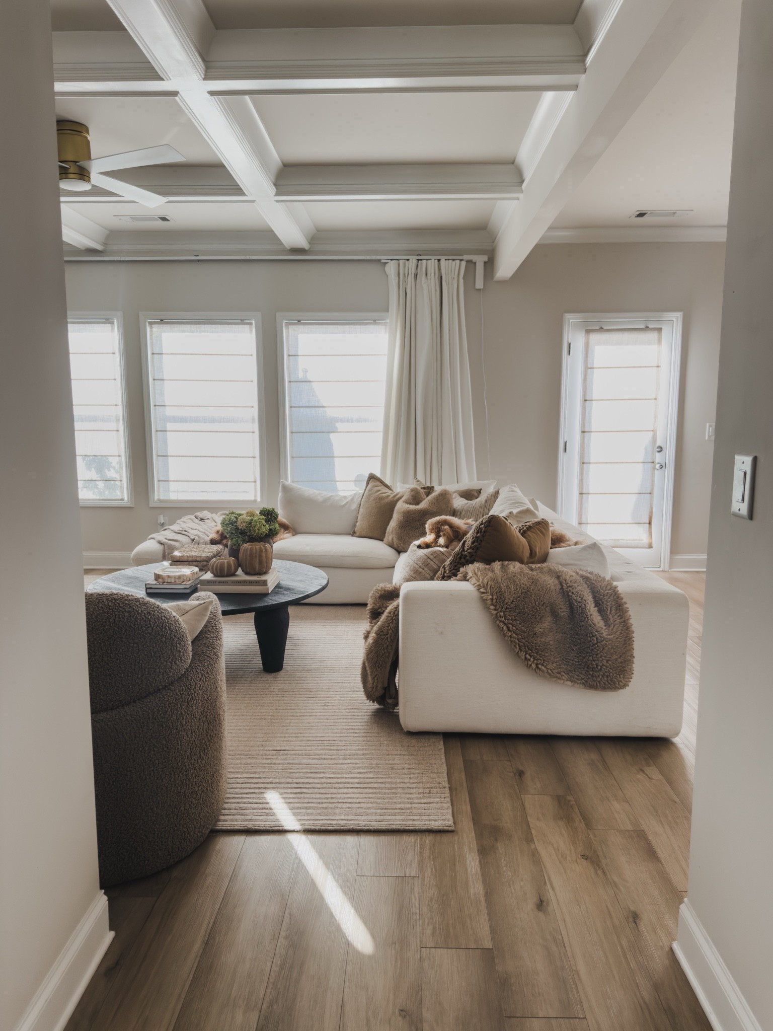 #AD @Wayfair home favorites in my main living area! When it comes to our home, I really try to focus on quality over quantity and choose pieces that I truly love and know we’ll use for years.

This room features some of my favorite Wayfair finds, from furniture and lighting to the smaller details that make the space feel complete. I love how everything comes together with all of the cozy fall layers, mixed patterns and seasonal touches throughout the room.

A few simple fall additions made this space feel extra cozy for the season without changing everything I already love about it.

#Wayfair #Wayfairpartner

#LTKSaleAlert #LTKHome #LTKSeasonal