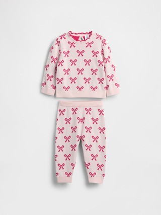 Baby Bow Sweater Outfit Set | Gap (CA)