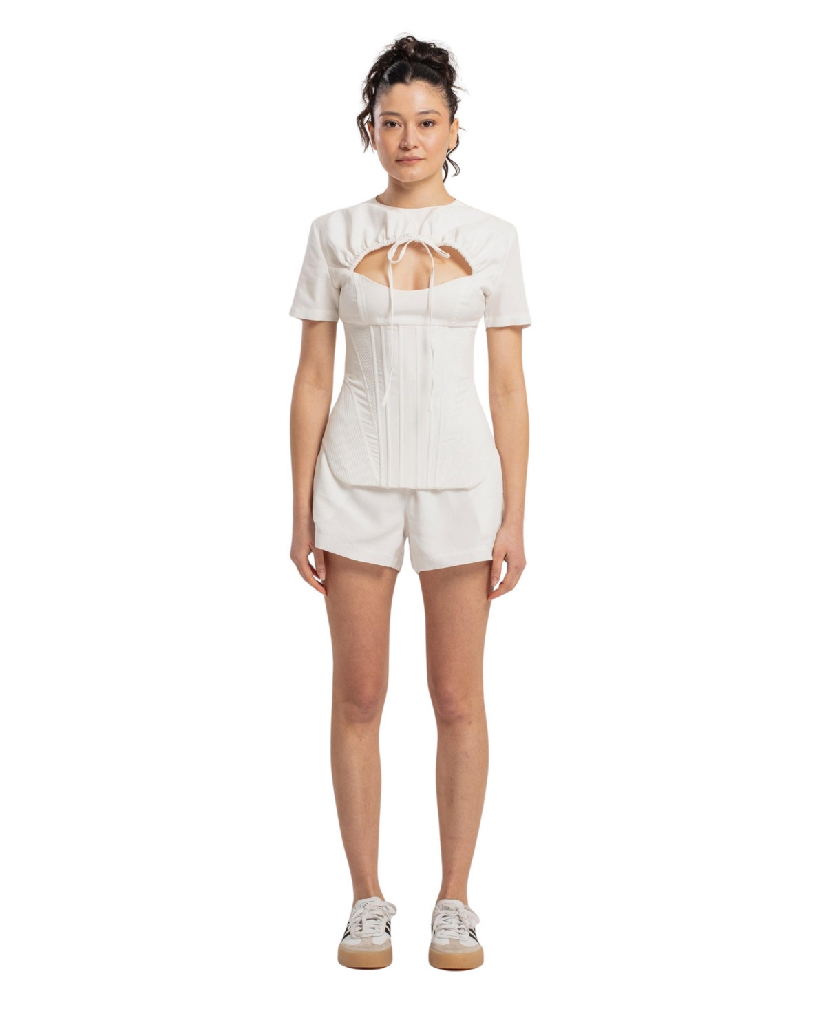 Pcfg Women's White Short - White | Macy's