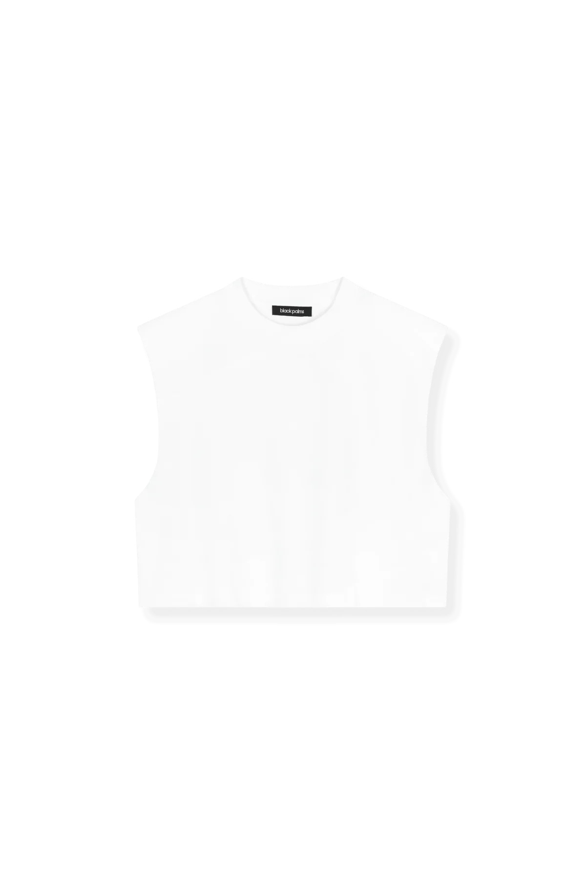 bp ICONIC 014 Shoulder Tee White | black palms