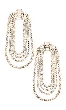 Ettika Looped Earrings in Gold from Revolve.com | Revolve Clothing (Global)