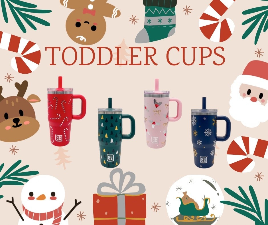 BPA free toddler cups! Soooooo cute! Spill safe lid. 

#LTKHoliday #LTKKids #LTKFamily