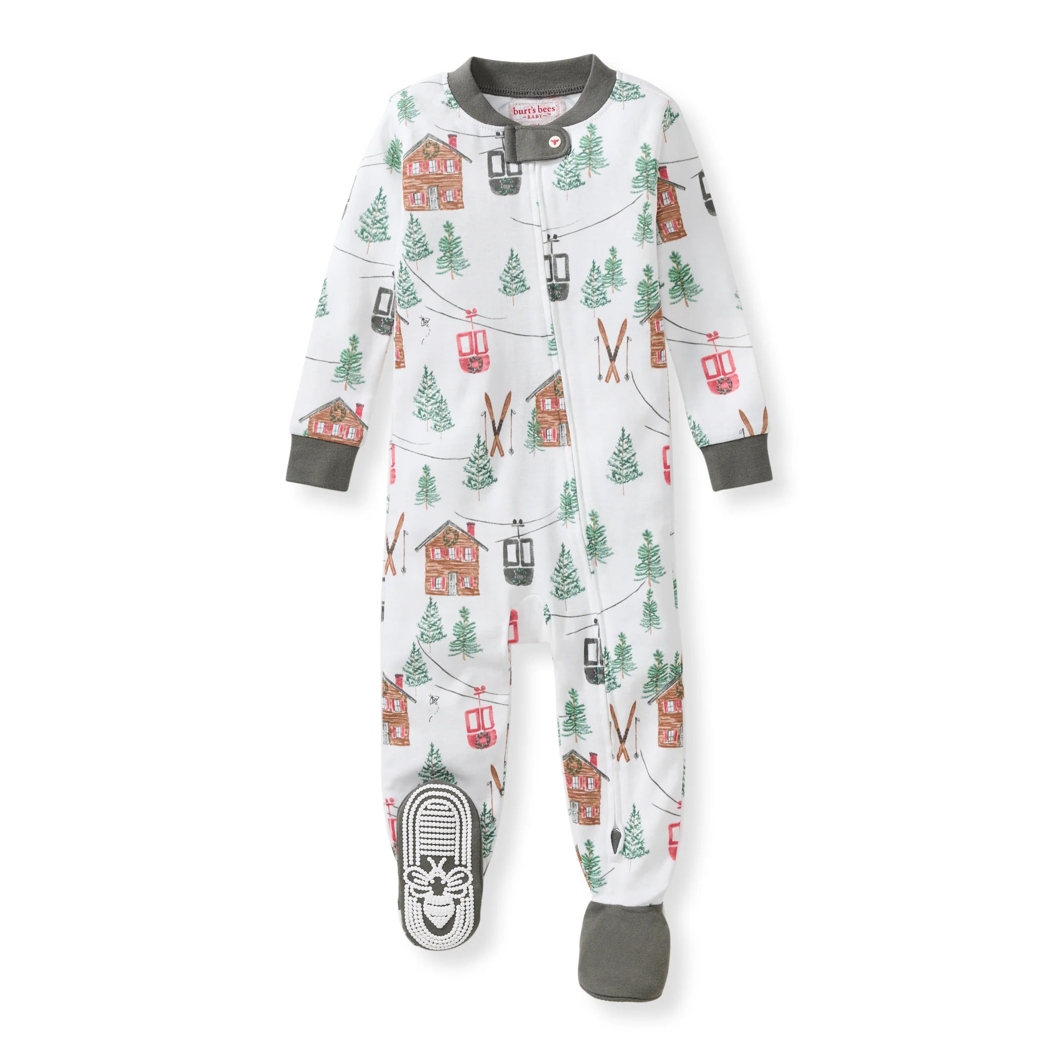 Ski The Alps Matching Family Sleeper | Burts Bees Baby