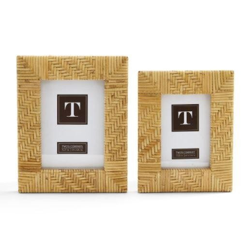 Rattan Photo Frame | Megan Molten