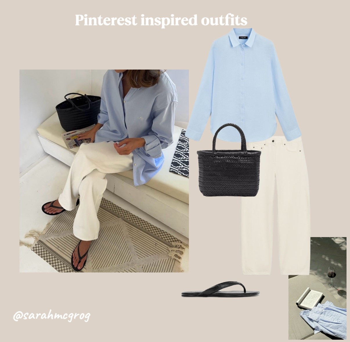 Pinterest inspired outfit 🤍