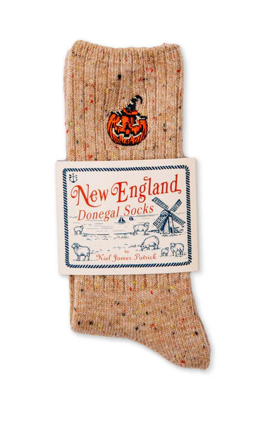 The Jack-O-Lantern Donegal Sock | Kiel James Patrick