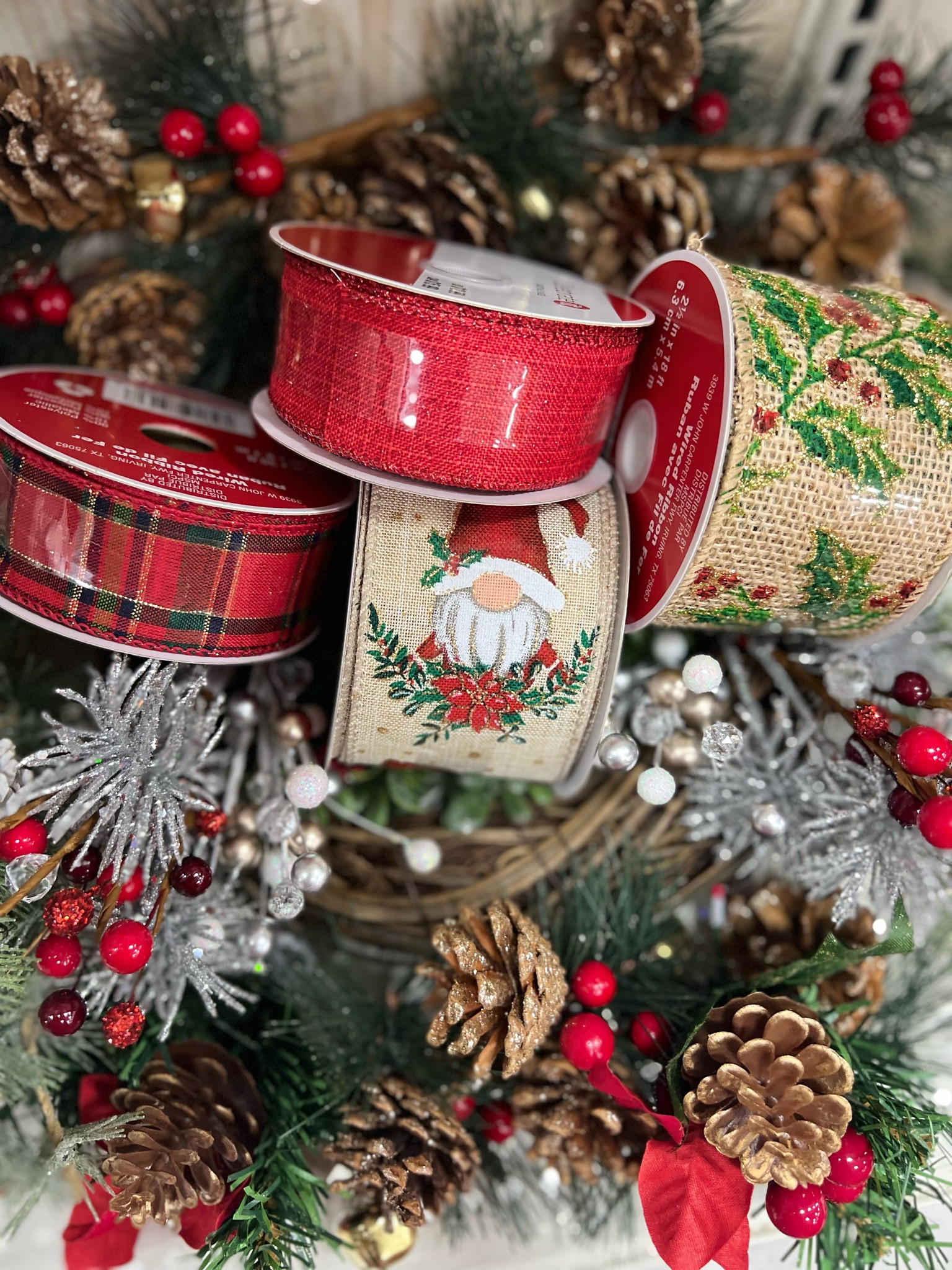 Shop Christmas Tree Ribbon & Garlands 

#LTKSeasonal #LTKunder100 #LTKhome