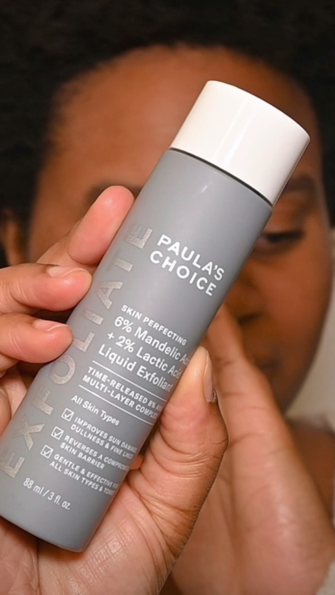 Hi beauties! I want to show you this incredible exfoliant that’s even better than their famous BHA! This is gentle but so effective that within one week my skin looks incredibly smoother and brighter! I absolutely love this product - Paula’s choice slays every time with their exfoliating products! 

#LTKU #LTKbeauty #LTKVideo