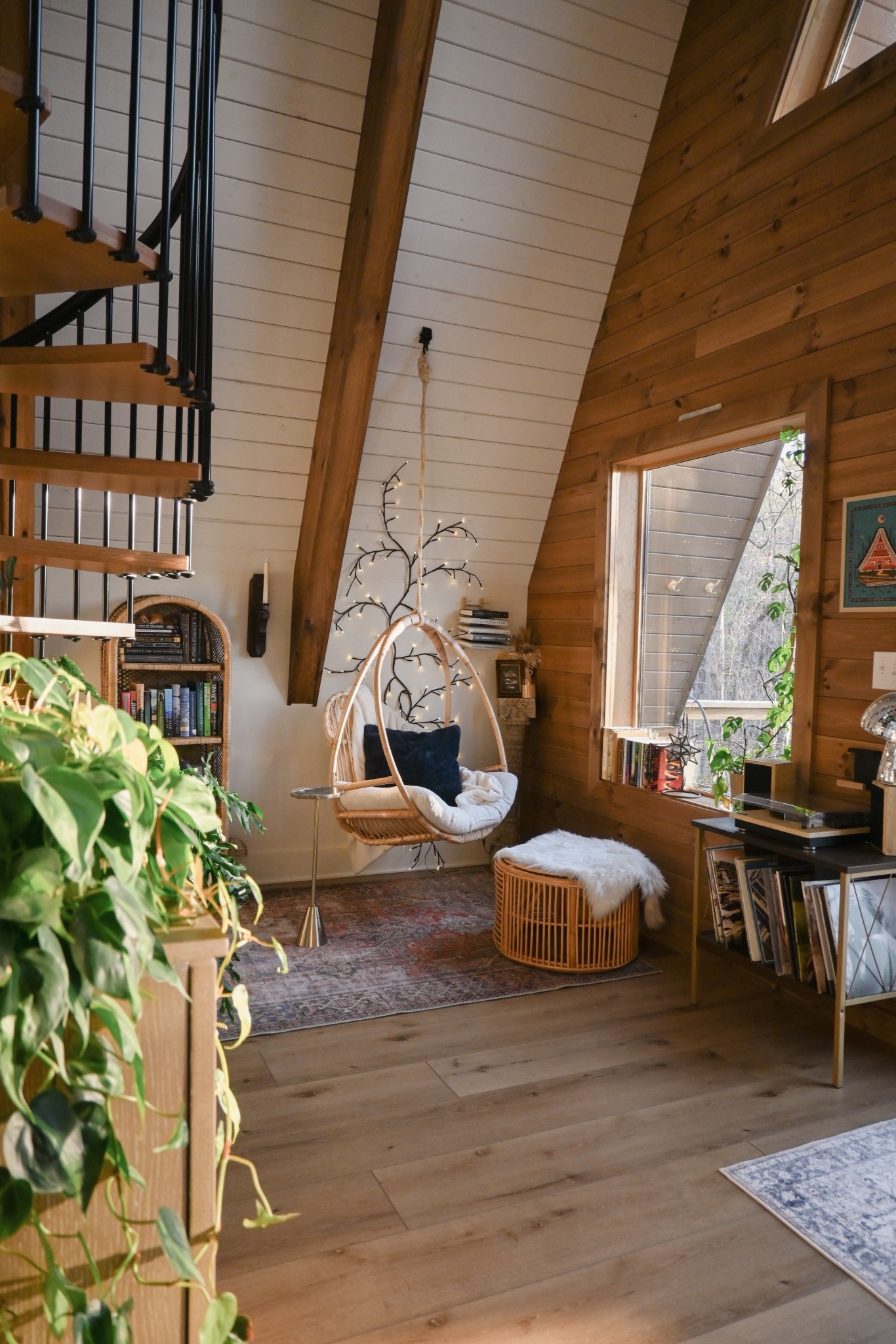 The cute, cozy furniture we have at our a-frame cabin. 

#LTKHome