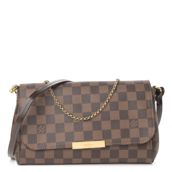 LOUIS VUITTON Damier Ebene Favorite MM | Fashionphile
