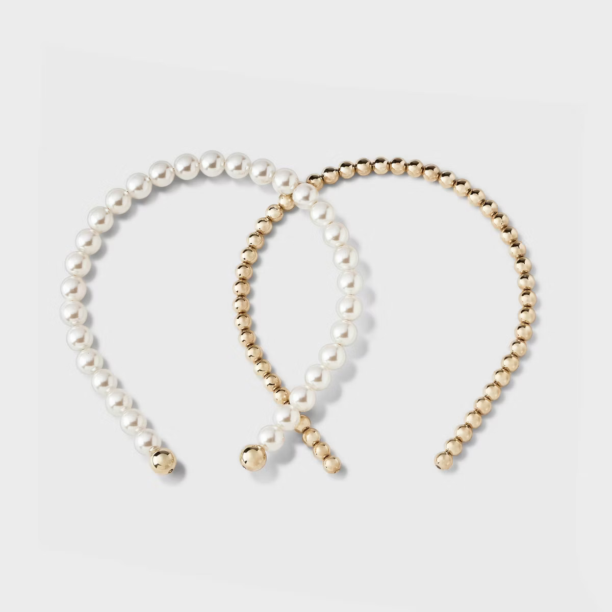 Beaded Headband Set 2pc - A New Day™ | Target