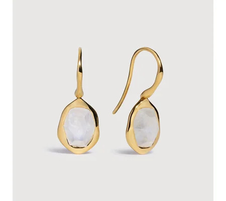 Odyssey Gemstone Wire Earrings | Monica Vinader (Global)