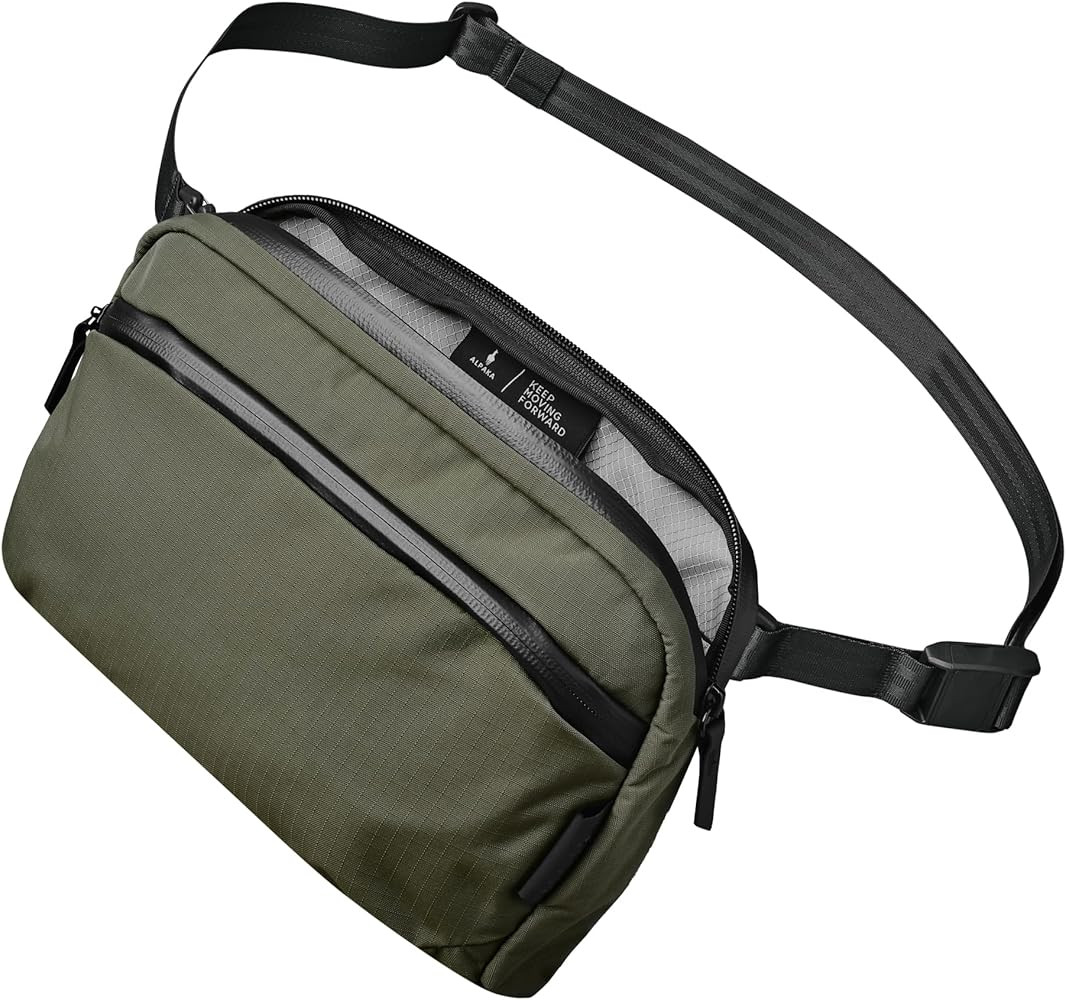 ALPAKA Flight Sling 2L- Crossbody Sling Bag For Men Travel Lightweight,Portable, Packable, with Q... | Amazon (US)