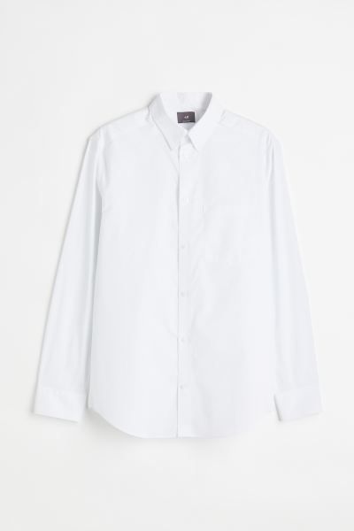 Regular Fit Cotton shirt | H&M (US + CA)