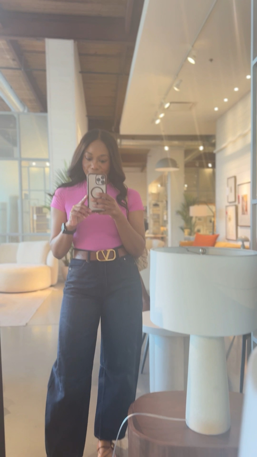 Running errands, here’s what I wore
Skims fits everybody tee in a small, and DL1961 Miri Barrel leg jeans. Citizens of humanity has a similar style jeans as well

How to style, what to wear, casual outfit, summer outfit

#LTKsummer #LTKjeans #LTKsale