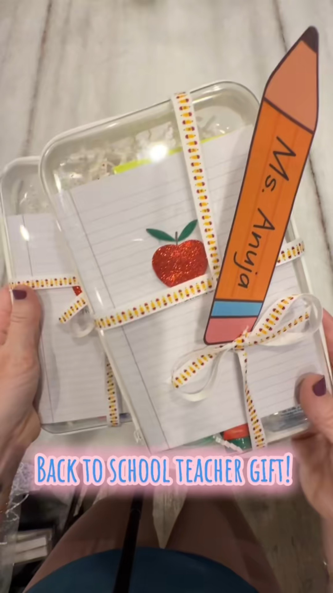 Quick and simple teacher gift ✏️🍎

#LTKKids #LTKSeasonal #LTKSaleAlert