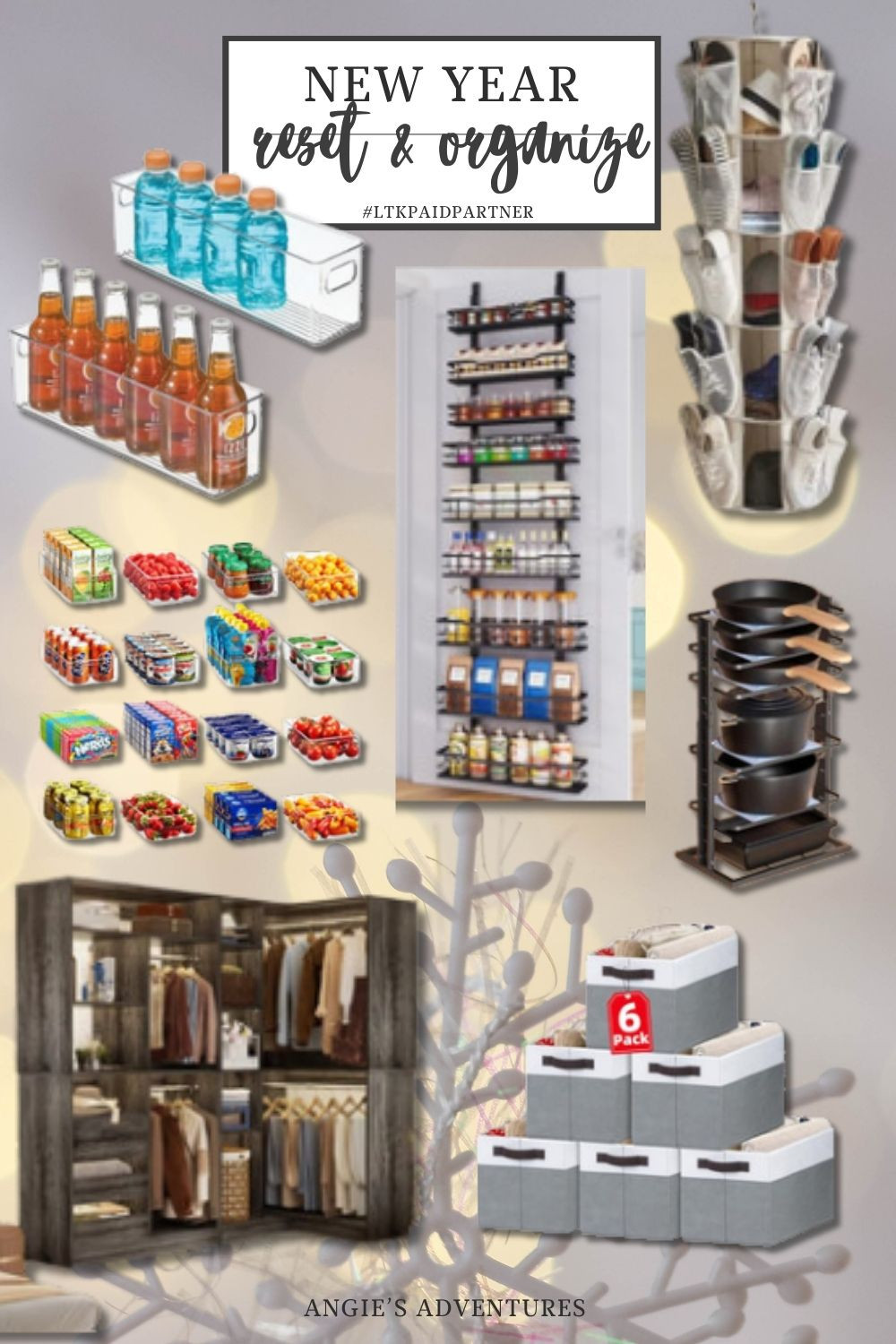 ✨ Resetting my space one area at a time ✨
January is the perfect excuse to start fresh, and organizing always gives me that instant calm feeling 🤍

I’m focusing on the pantry, fridge, and closet—simple systems that actually make everyday life easier.

✔️ Clear pantry bins so everything is easy to see
✔️ Fridge organizers to keep food fresh & clutter-free
✔️ Closet storage solutions for a clean, stress-free morning routine

Small changes = BIG impact ✨
Everything I’m using is linked here for an easy home reset 🤍

#paidpartner #HomeReset #JanuaryReset #OrganizedHome #PantryOrganization #FridgeOrganization #ClosetOrganization #HomeGoals #OrganizeWithMe #AmazonFinds 

 #LTKmomlife #LTKHome