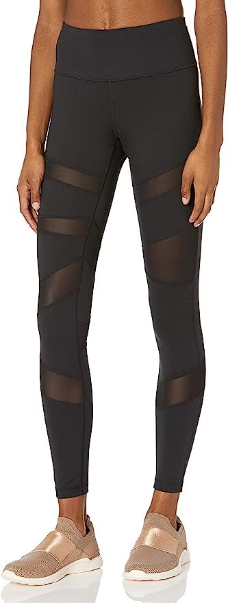 Amazon Brand - Core 10 Women's (XS-3X) 'Icon Series' The Warrior Mesh High Waist Yoga Legging -28... | Amazon (US)