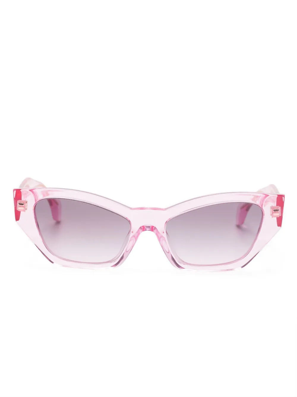Versace Eyewear cat eye-frame sunglasses - Pink | Farfetch Global