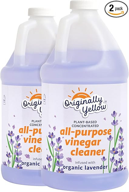 Originally Yellow, Distilled White Vinegar for Cleaning | All-Purpose Cleaning Vinegar Concentrat... | Amazon (US)
