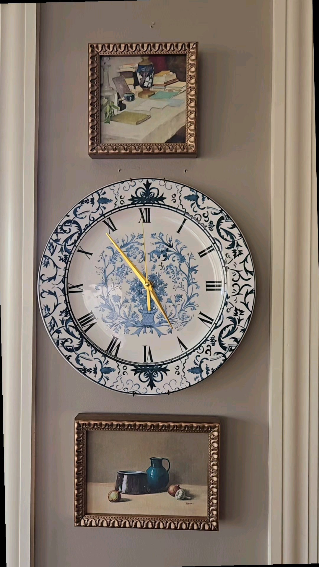 Loving this combo of these beautiful prints and this vintage inspired clock!!!

#LTKHome #LTKFindsUnder50 #LTKSpringSale