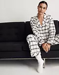 Flannel Bedtime Pajama Set in Plaid | Madewell