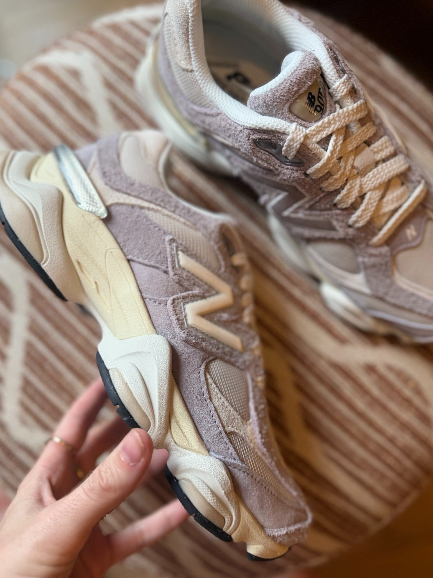 New spring sneakers from Anthro! Love this style from New Balance 

 