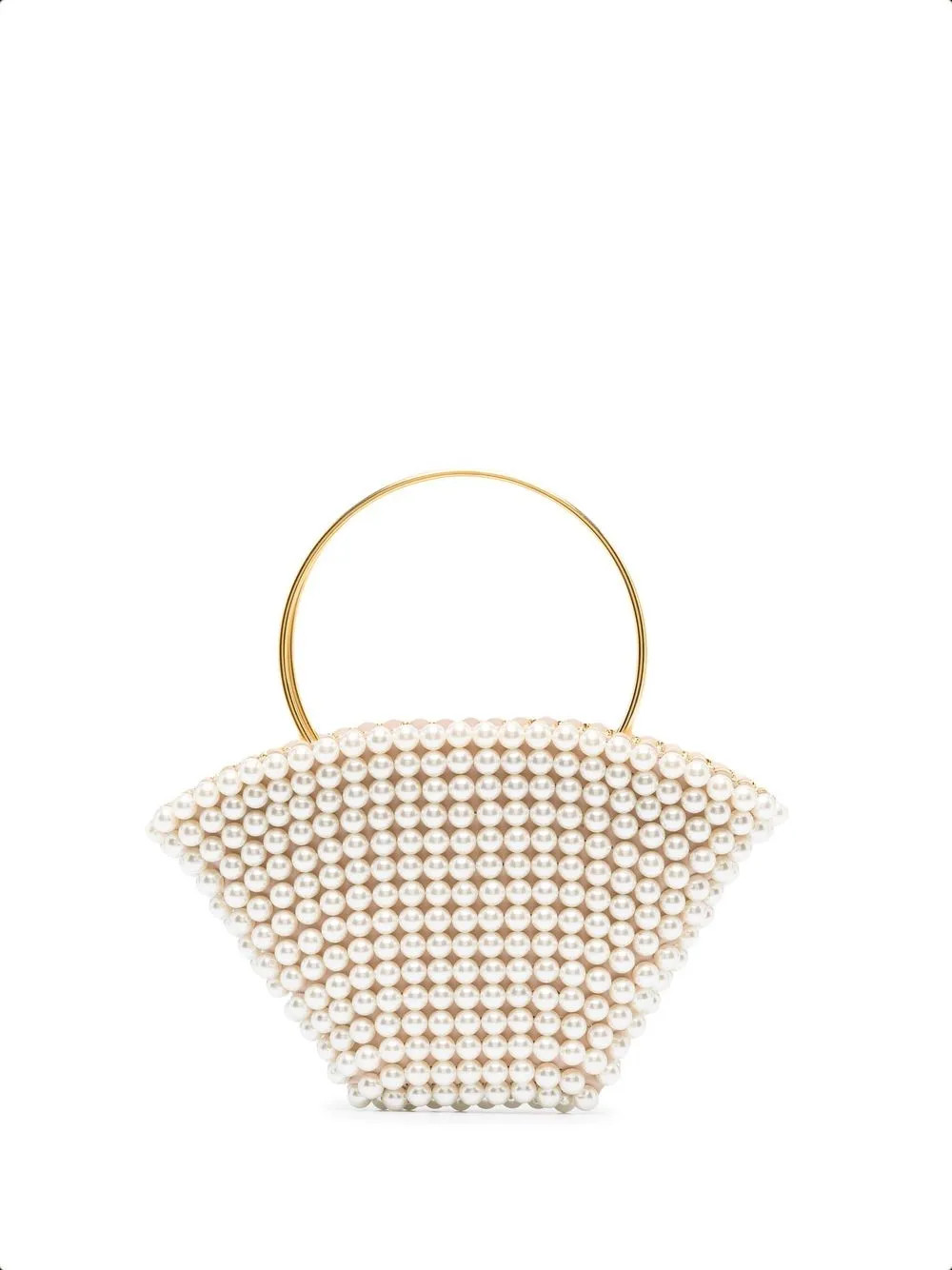 Vanina Les Lumieres faux-pearl Bucket Bag - Farfetch | Farfetch Global