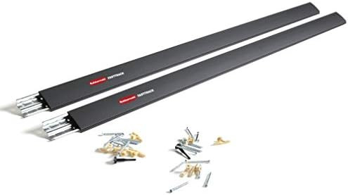 Rubbermaid Fasttrack Rail, Kit, Black | Amazon (US)