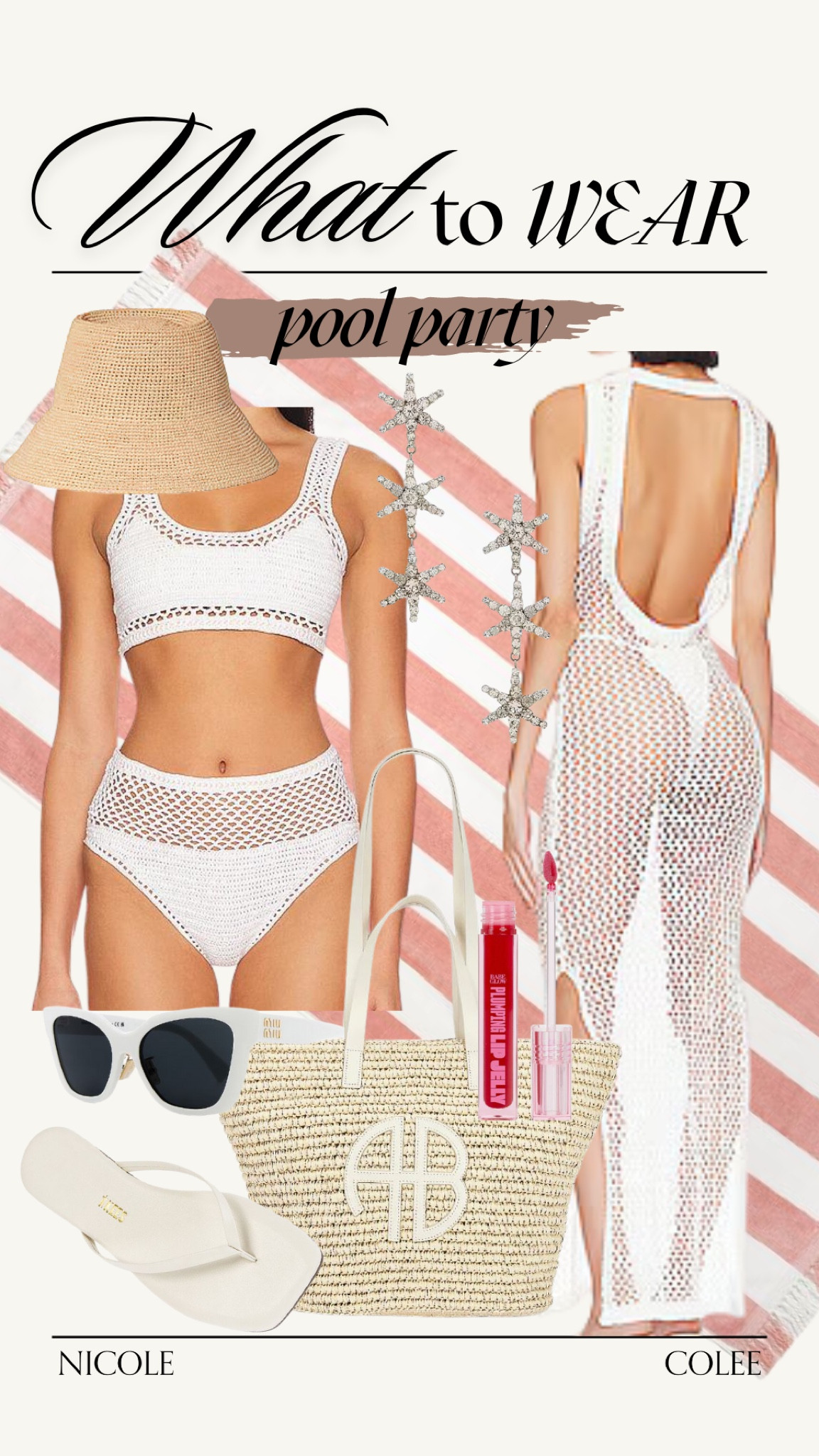 What to Wear: Pool Party Edit

Shop my curated looks for an easy, breezy, effortless day of fun-filled fashion 💃

July 4th, weekend, fashion, bbq, Fourth of July  

#LTKSeasonal #LTKStyleTip #LTKParties