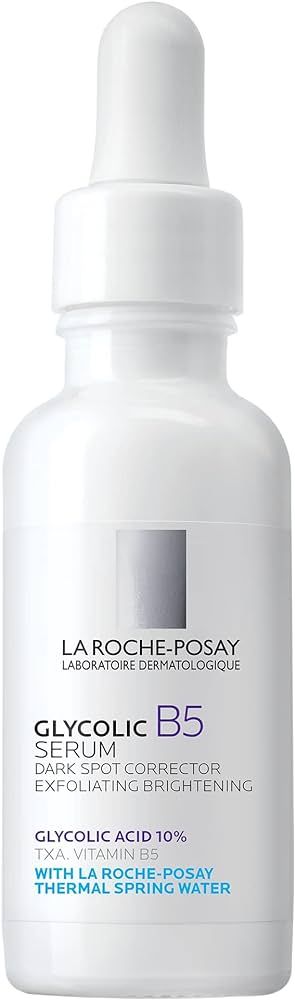 La Roche-Posay Glycolic Acid Serum with Kojic Acid and Vitamin B5, Reduces Dark Spots and Discolo... | Amazon (US)
