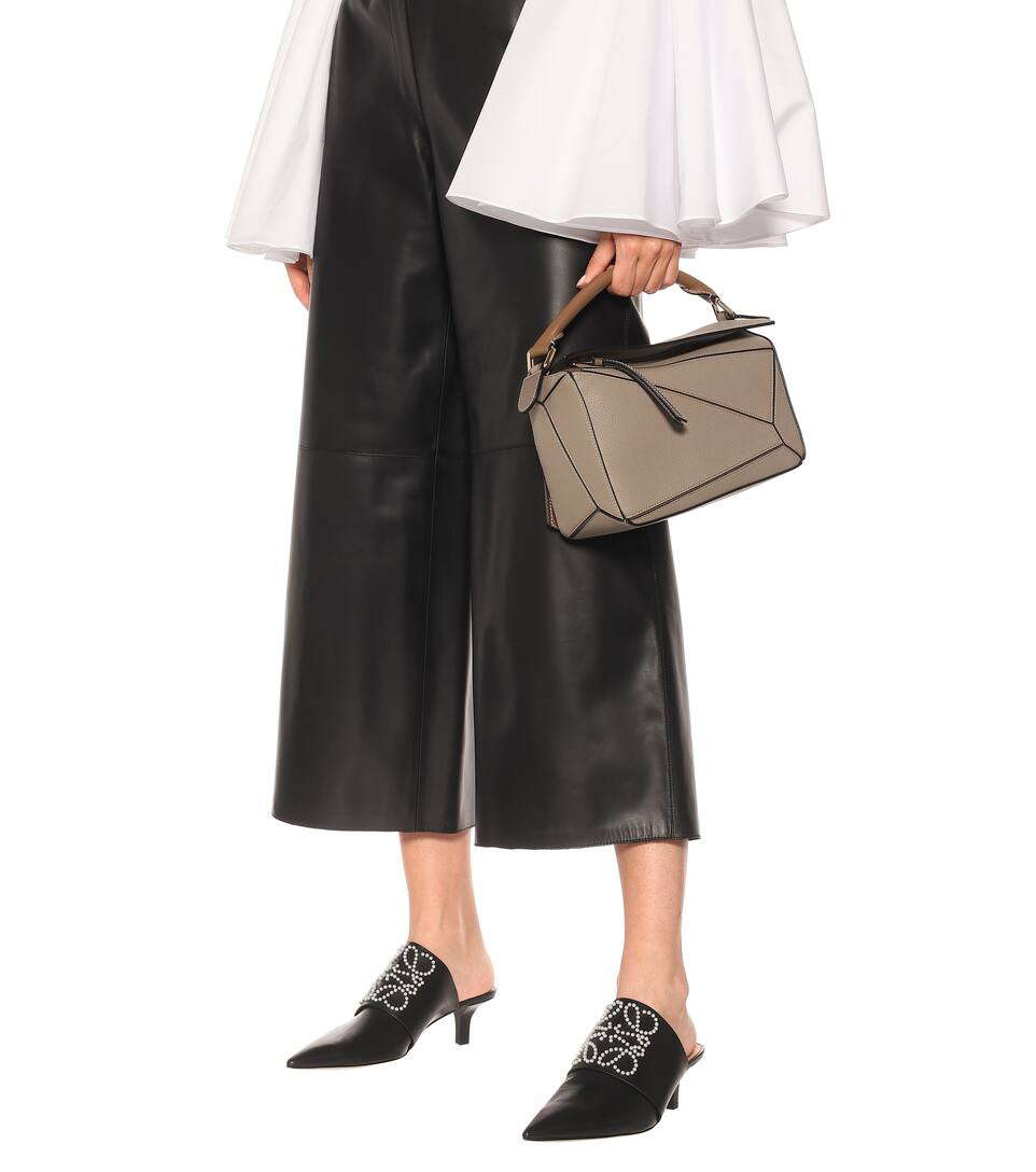 Puzzle Small leather shoulder bag | Mytheresa (US/CA)