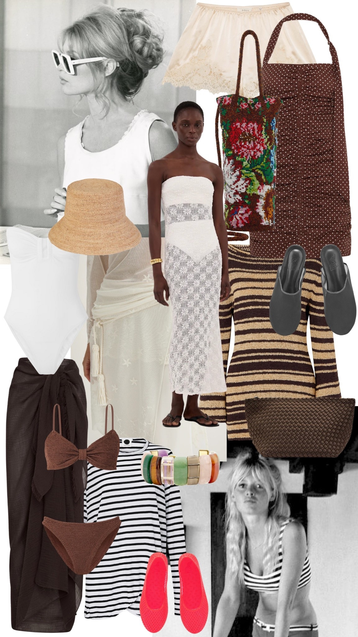 The Holiday Edit | Crochet | Lace | Hunza | Straw Hat | Lace Shorts | Polka Dots | Travel 

#LTKswimwear #LTKtravel #LTKdresses