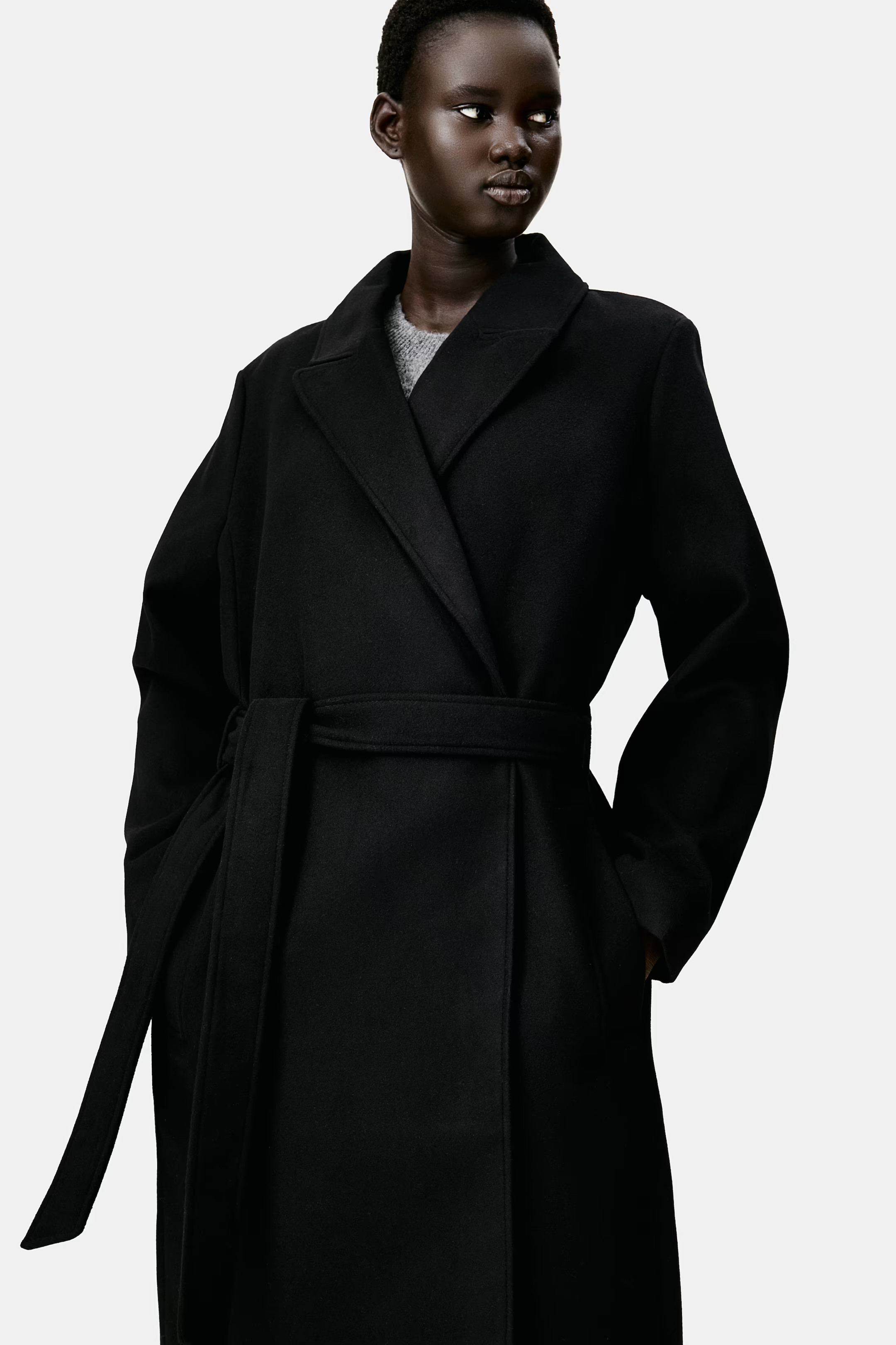 Tie Belt Coat | H&M (US + CA)