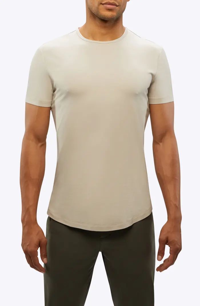 AO Curve Hem Cotton Blend T-Shirt | Nordstrom