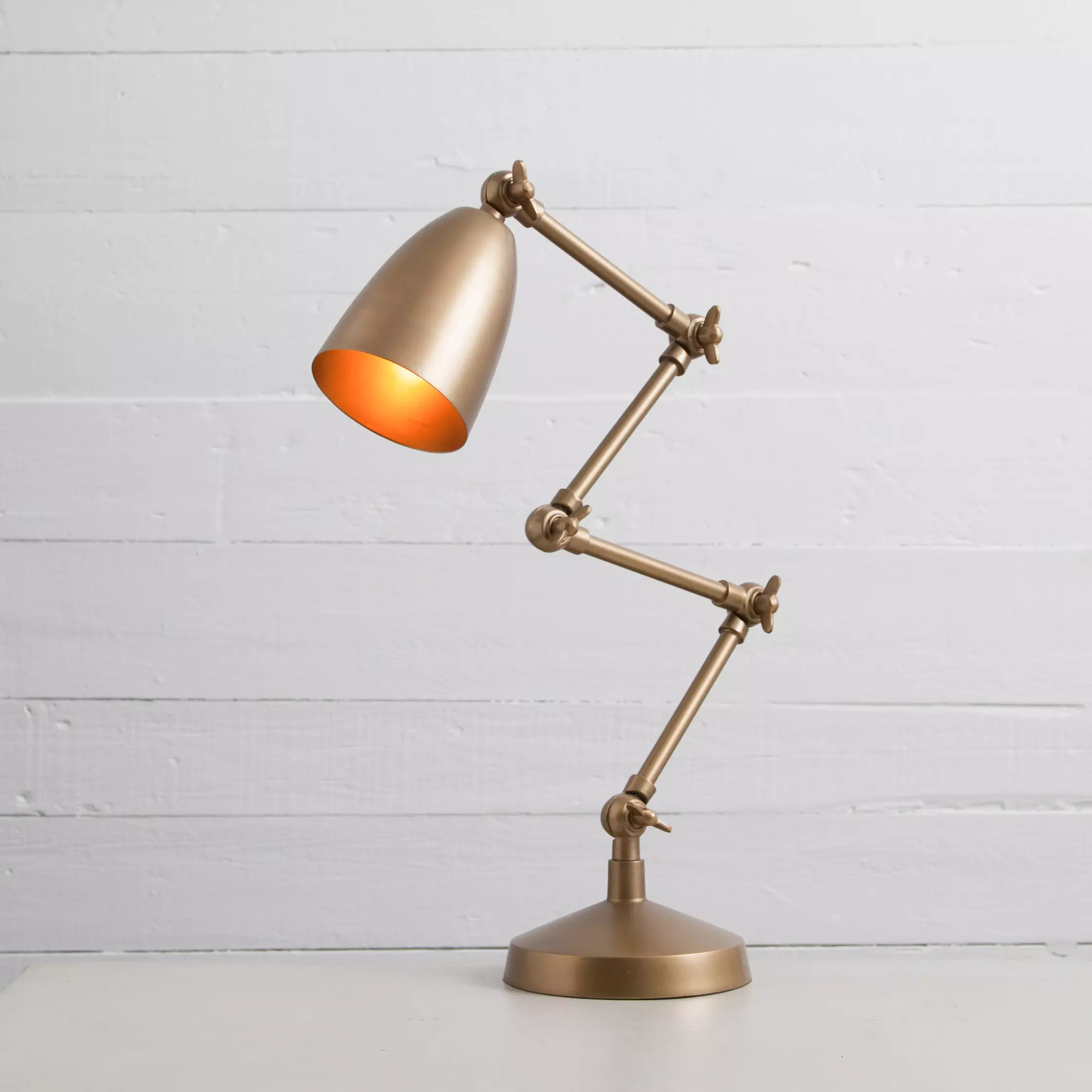 Folding Table Lamp Brass | Scout & Nimble