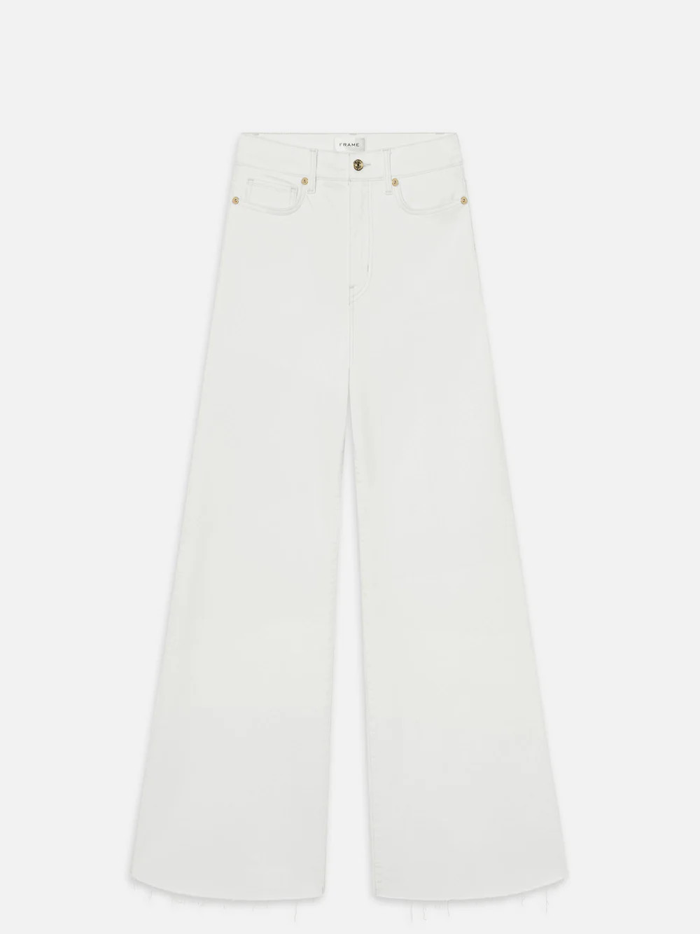LE PALAZZO CROP RAW AFTER AU NATURAL CLEAN RAW AFTER | Frame Denim