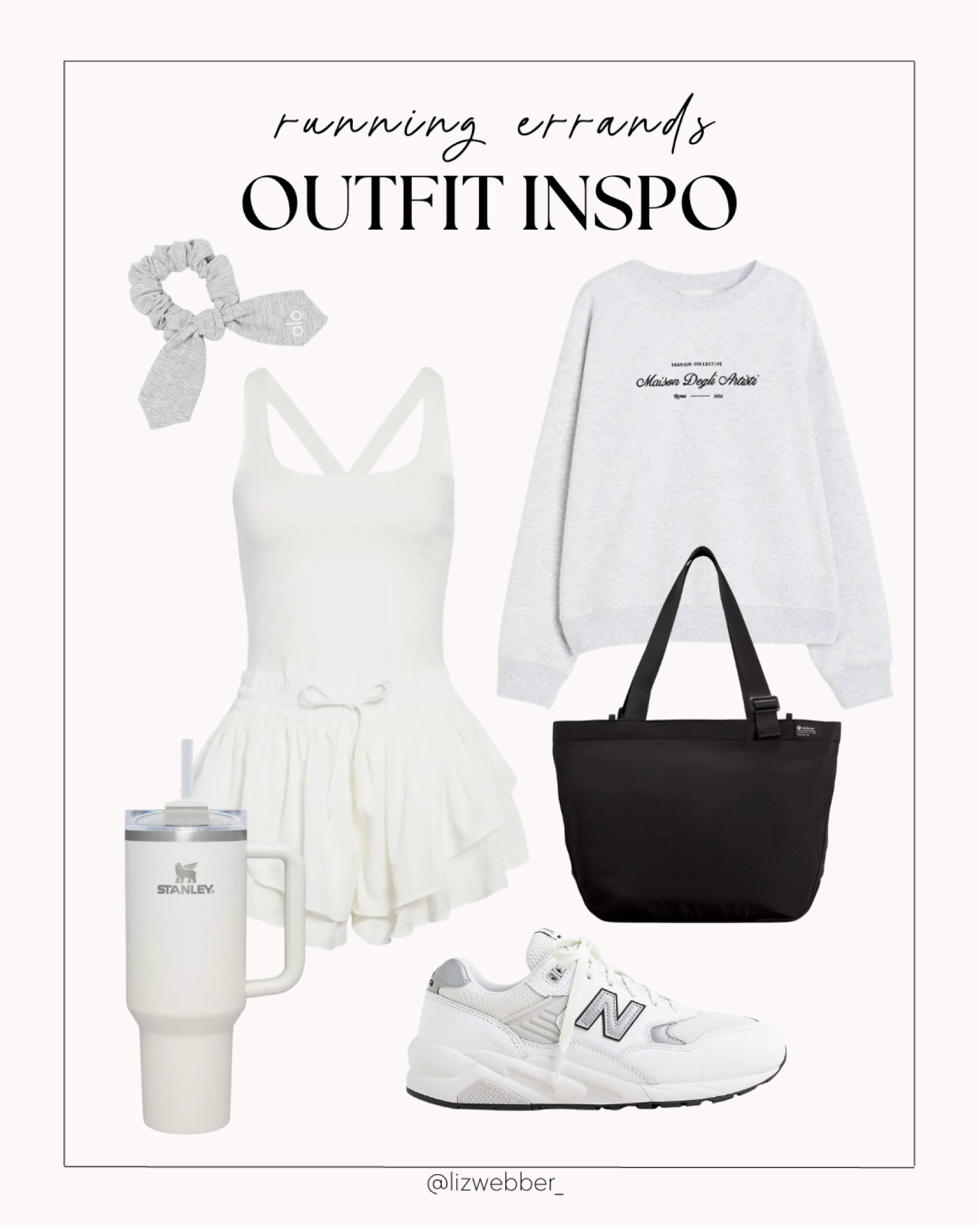 Cozy, neutral outfit inspo for running errands!

Nordstrom finds, Stanley cup, alo yoga, new balance, lululemon finds, H&M finds

#LTKstyletip #LTKFind