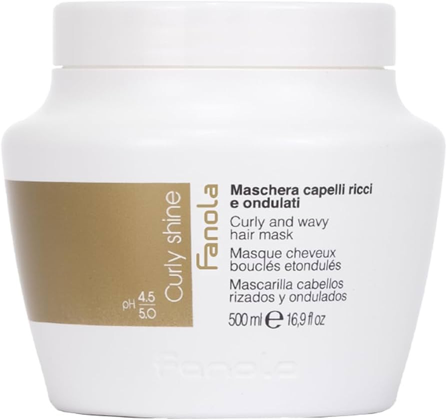 Fanola Curly and Wavy Hair Mask, Detangling and Hydrating Hair Mask for Curly and Wavy Hair, 500 | Amazon (UK)