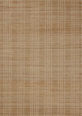 Judy JUD-01 Natural/Cream Jute/Cotton Handwoven Area Rug | Rugs Direct