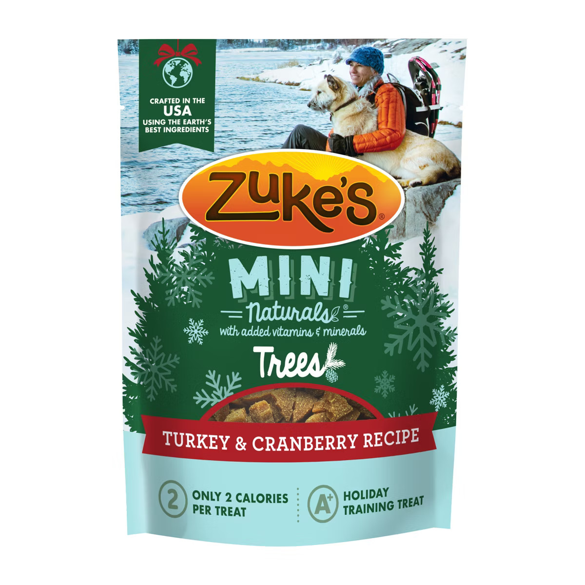 Zukes Mini Naturals Turkey and Cranberry Flavor Chewy Training Dog Treats - 5oz | Target
