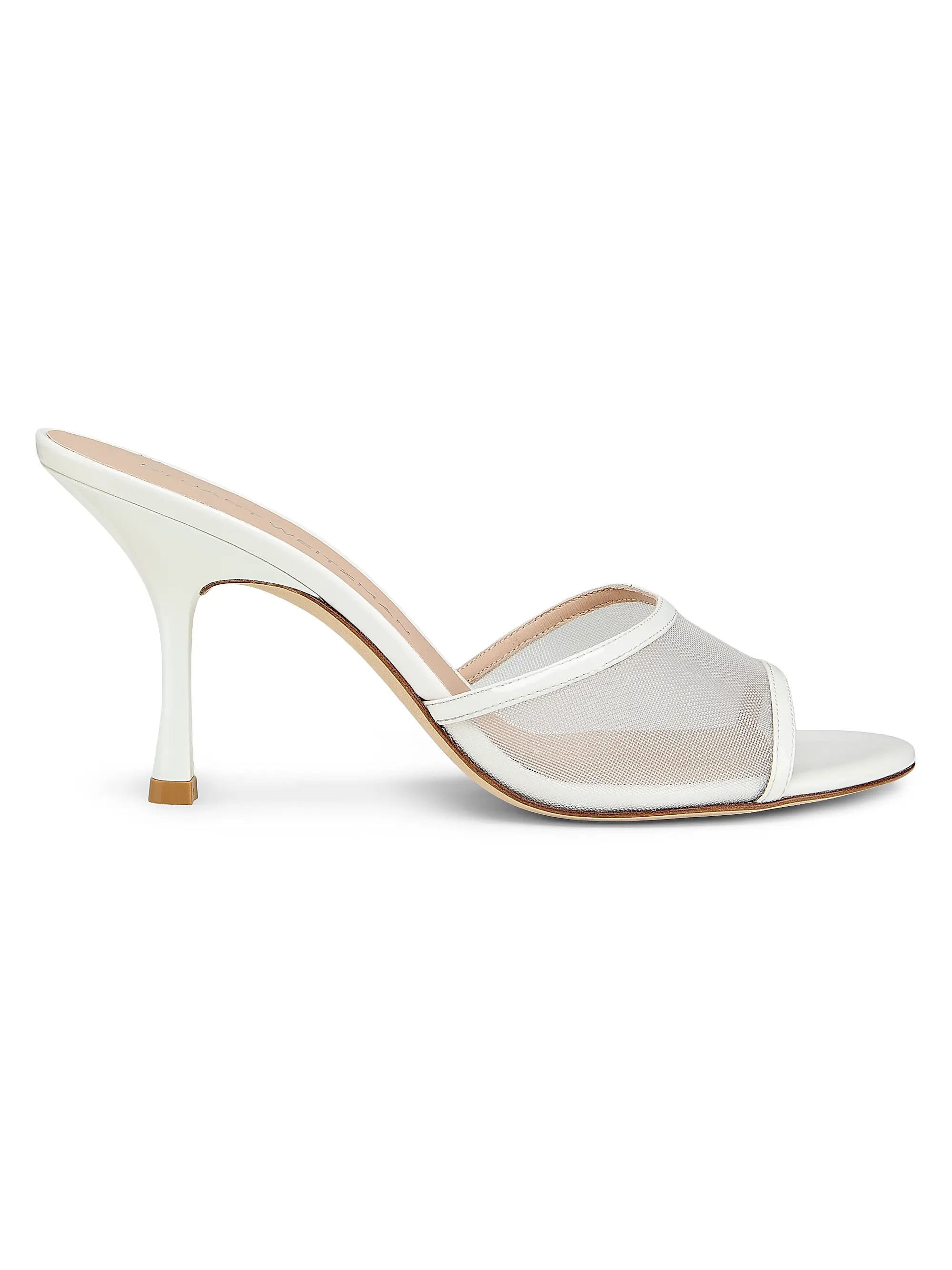 Bareitall 85MM Mesh-Patent Leather Sandals | Saks Fifth Avenue