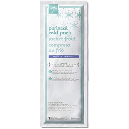 Medline Standard Perineal Cold Packs, 4.5 x 14.25, Pack of 24, Green | Amazon (US)