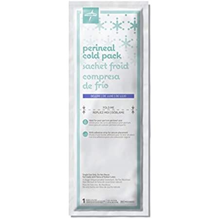 Medline Standard Perineal Cold Packs, 4.5 x 14.25, Pack of 24, Green | Amazon (US)