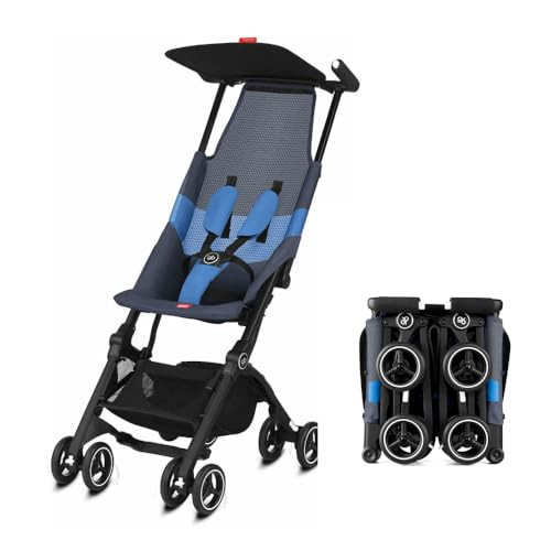 gb Pockit Air All Terrain Ultra Compact Lightweight Travel Stroller with Breathable Fabric in Nig... | Amazon (US)