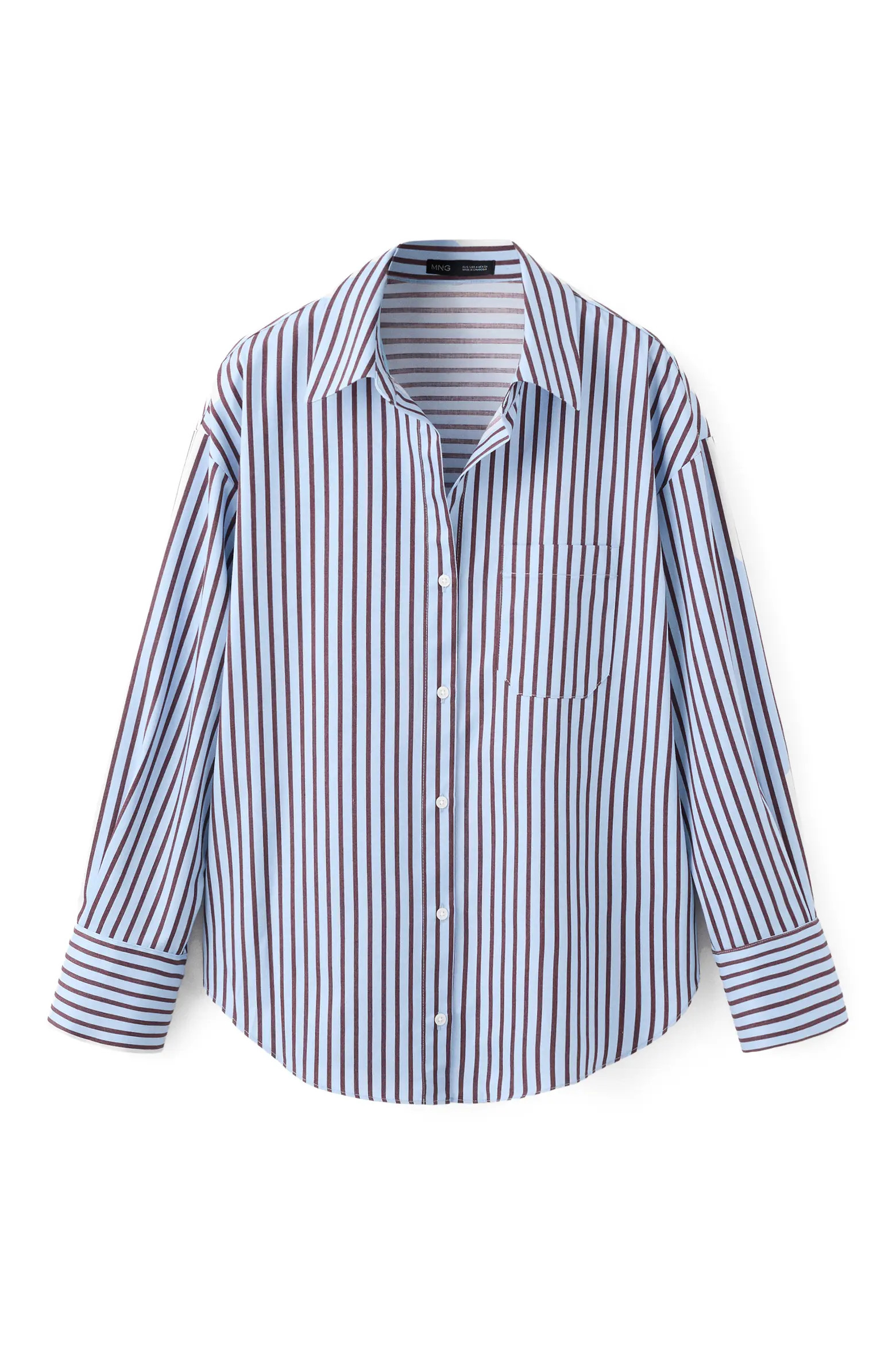 Stripe Cotton Blend Button-Up Shirt (Women) | Nordstrom | Nordstrom
