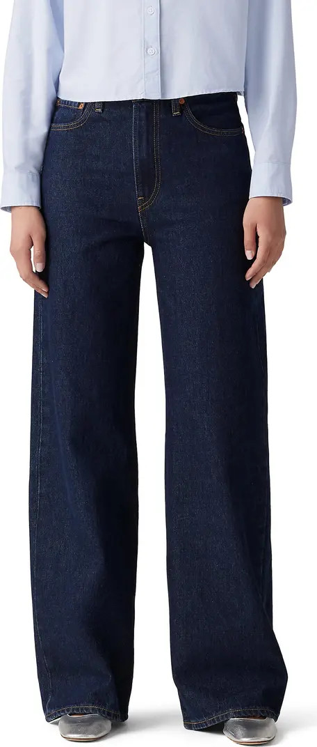 Ribcage High Waist Wide Leg Jeans | Nordstrom