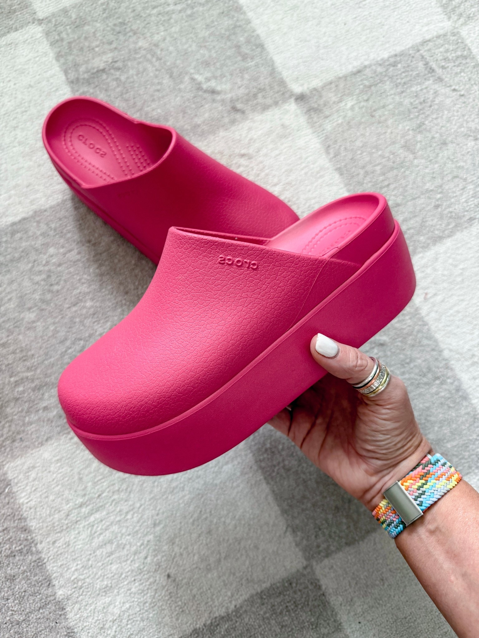 Grabbed these in pink because they are so good!! 👏🏼💕
I size down in them because I am in between sizes. 


#LTKStyleTip #LTKFindsUnder50 #LTKShoeCrush