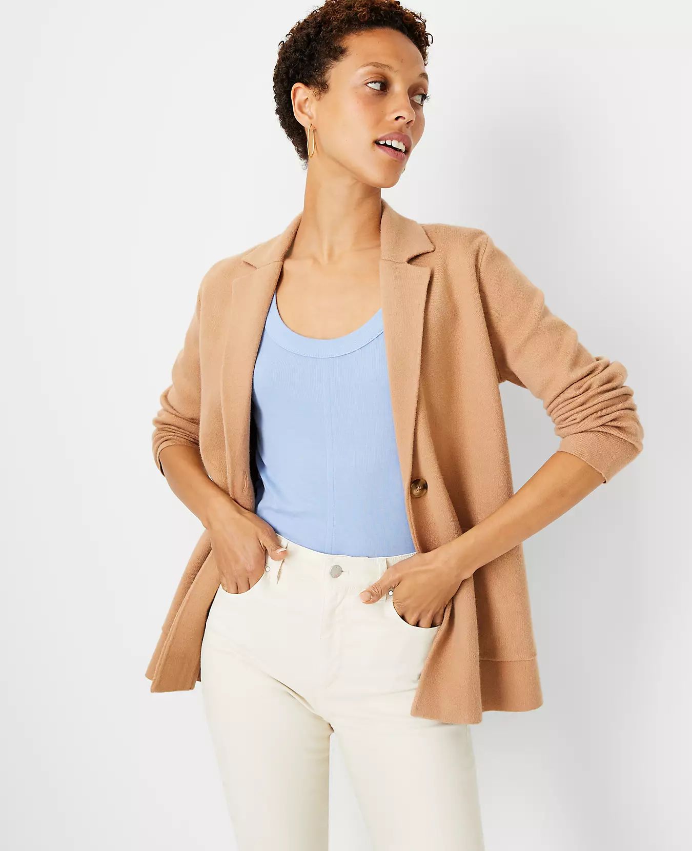 Petite Sweater Blazer | Ann Taylor (US)