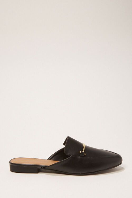 Faux Leather Loafer Mules | Forever 21 (US)